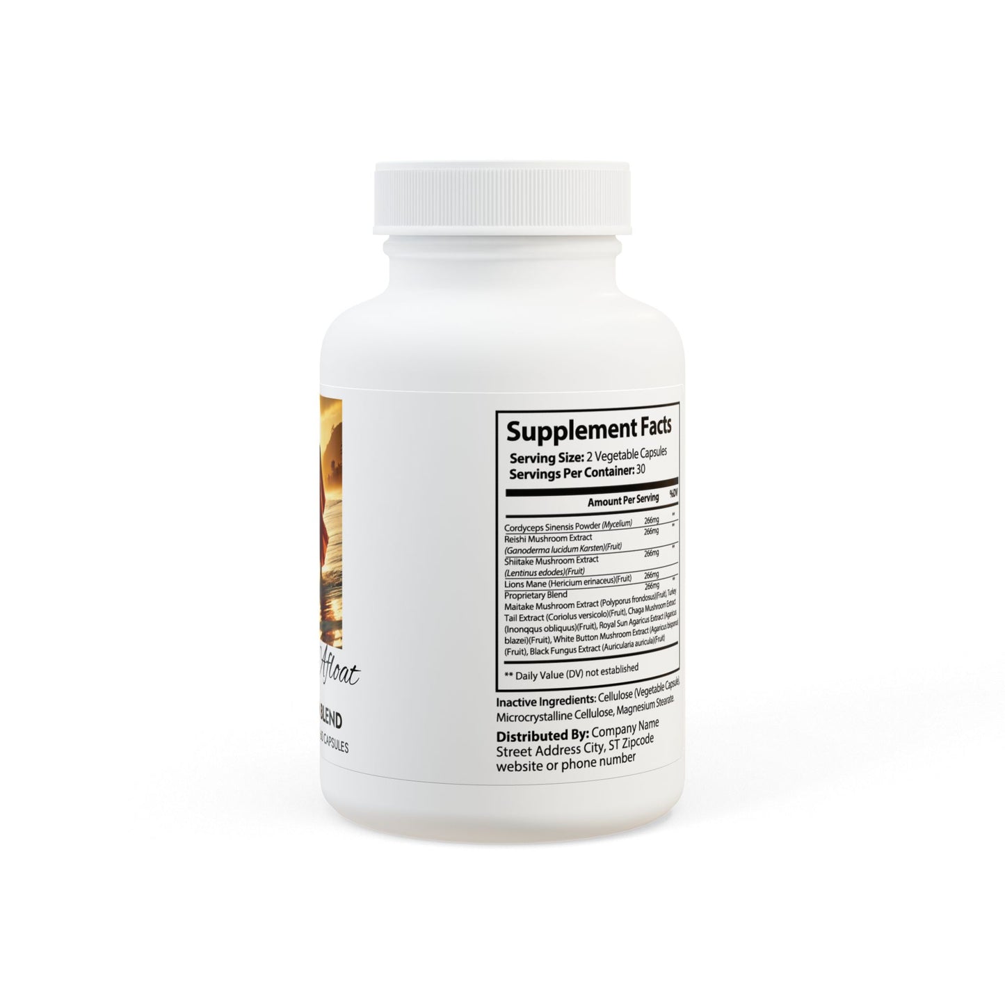 Mushroom Blend Supplement (60 Capsules)